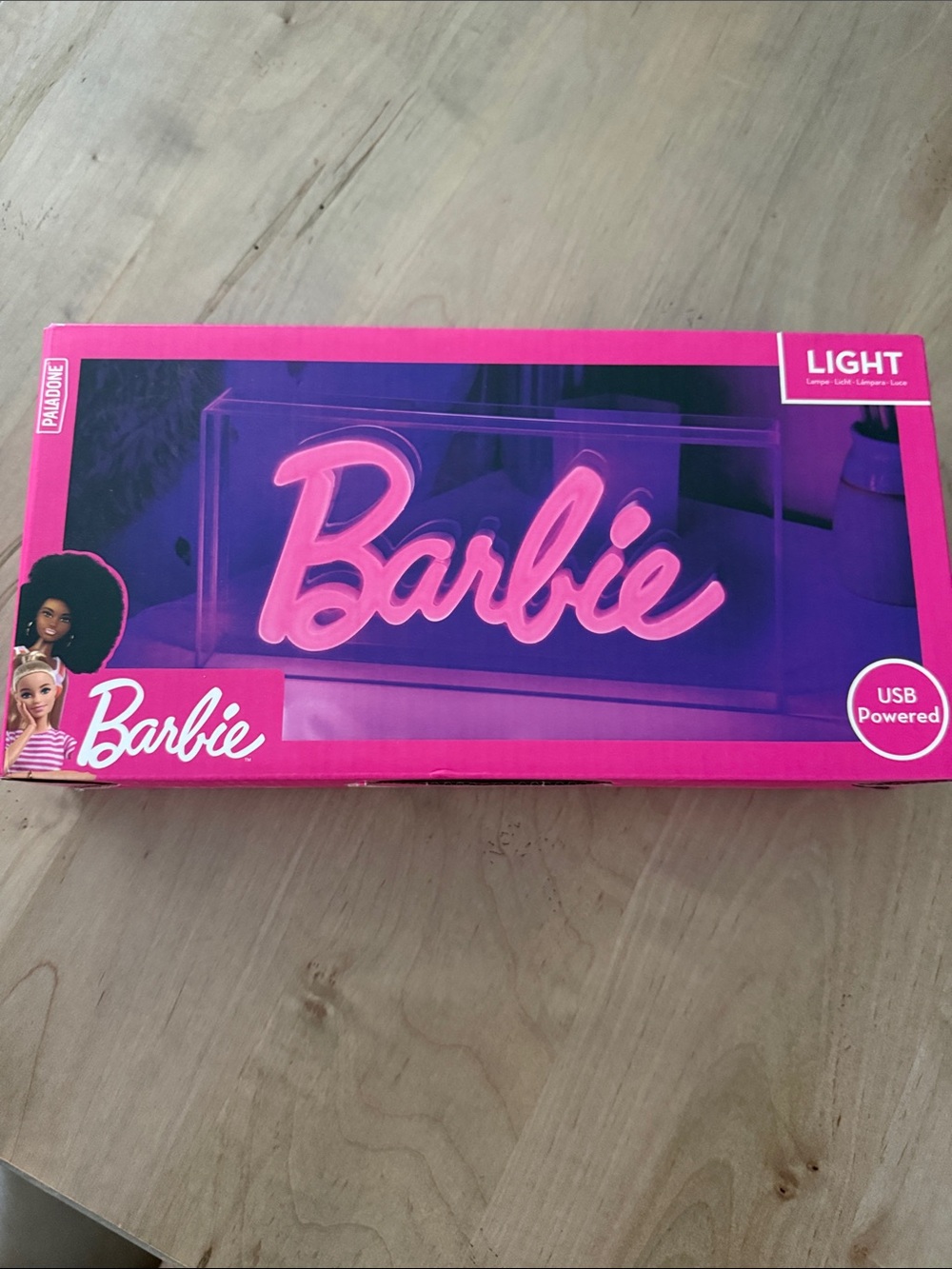 Barbie Pink Neon Script Light